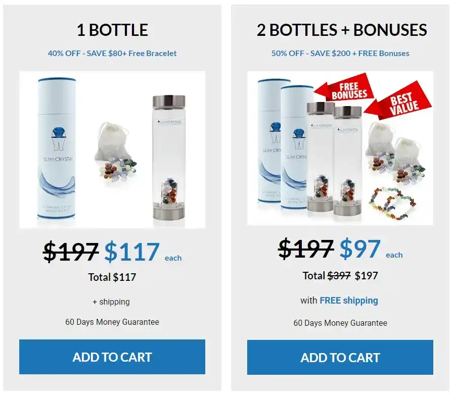SlimCrystal Price